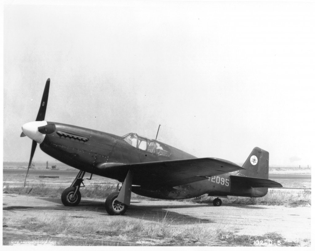 P-51B-1-NA 43-12095 early
